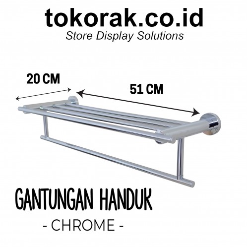 GANTUNGAN HANDUK CHROME